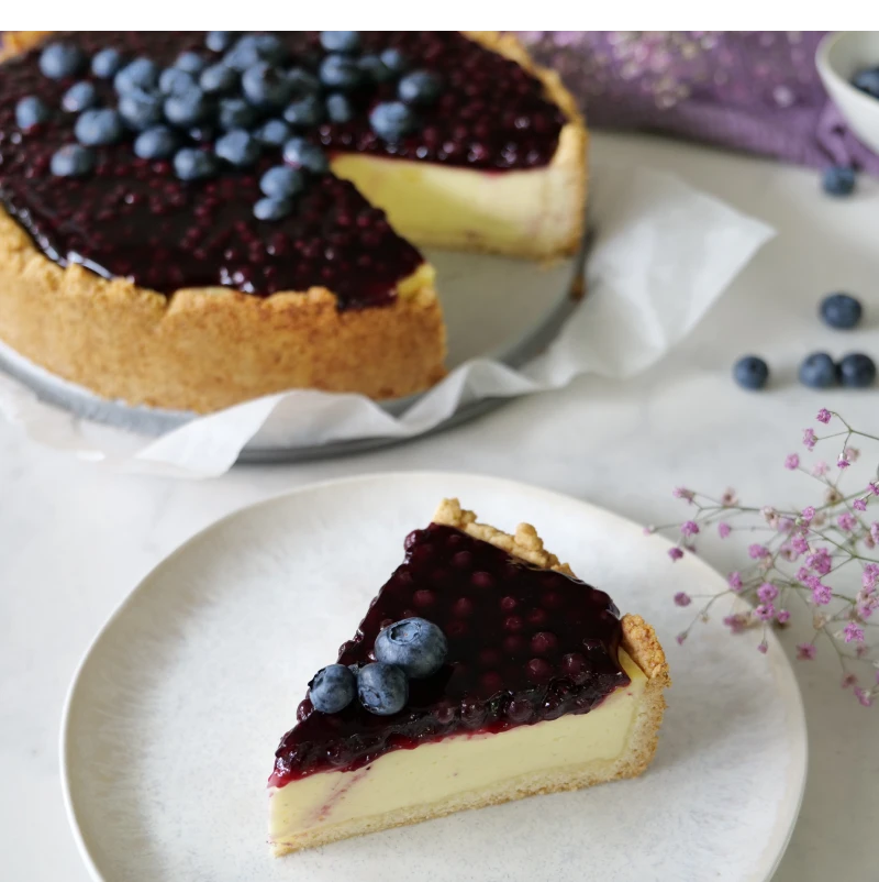 Pudding-Schmand-kuchen-mit-Blaubeeren