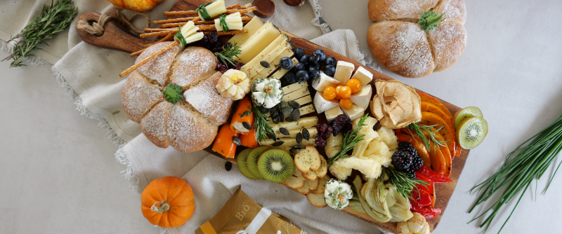 Herbstliches Foodboard 