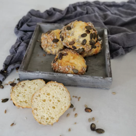 Dinkel-Quark-Brötchen ohne Gehzeit