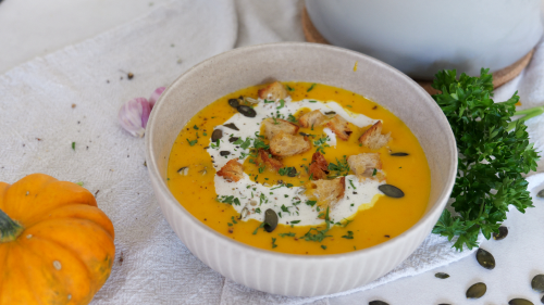 Kürbissuppe klassisch
