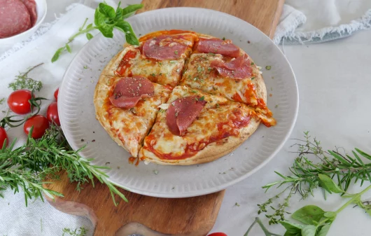 Wrap-Pizza aus dem Airfryer