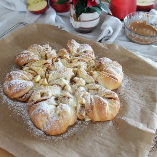 Bratapfel-Spekulatius-Hefesterne