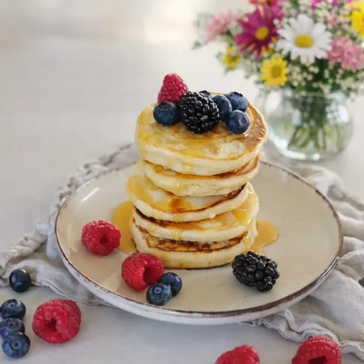 Fluffige Pancakes wie aus dem Café